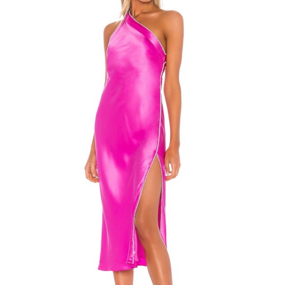 Michelle Mason one shoulder dress